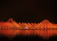 Construção de flutuação exterior da fonte da dança da música na grande escala do lago fornecedor
