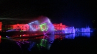 Mostra exterior colorida do laser do RGB com o projetor da tela de água do laser fornecedor