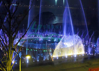 Personalize fontes de água do assoalho do parque de diversões com luzes conduzidas coloridas fornecedor